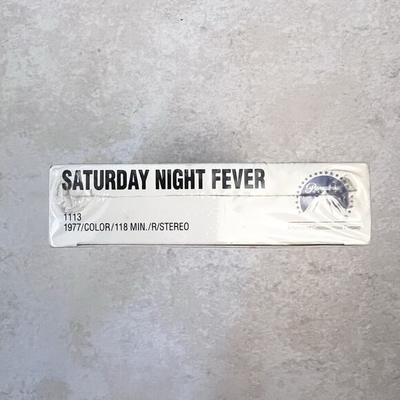 Saturday Night Fever VHS (1977) Paramount John Travolta Brand NEW & Sealed - Picture 7 of 8